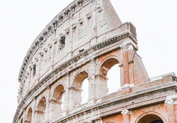Colosseum: Witness to gladiatorial glory.
