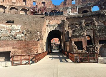 Colosseum: Where the roar of the crowd once echoed.